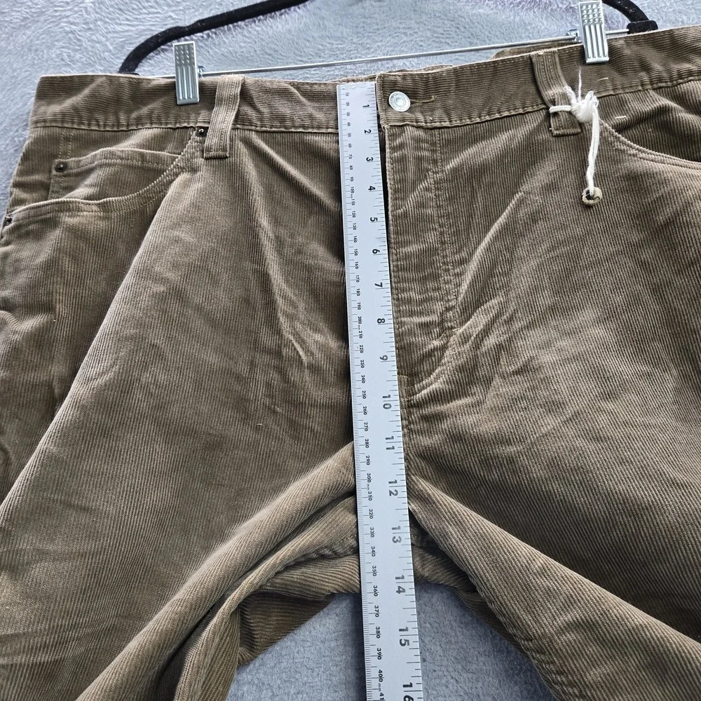VINTAGE‎ Levi's 549 Men Jeans 42X32 Brown Low Loose Corduroy 32